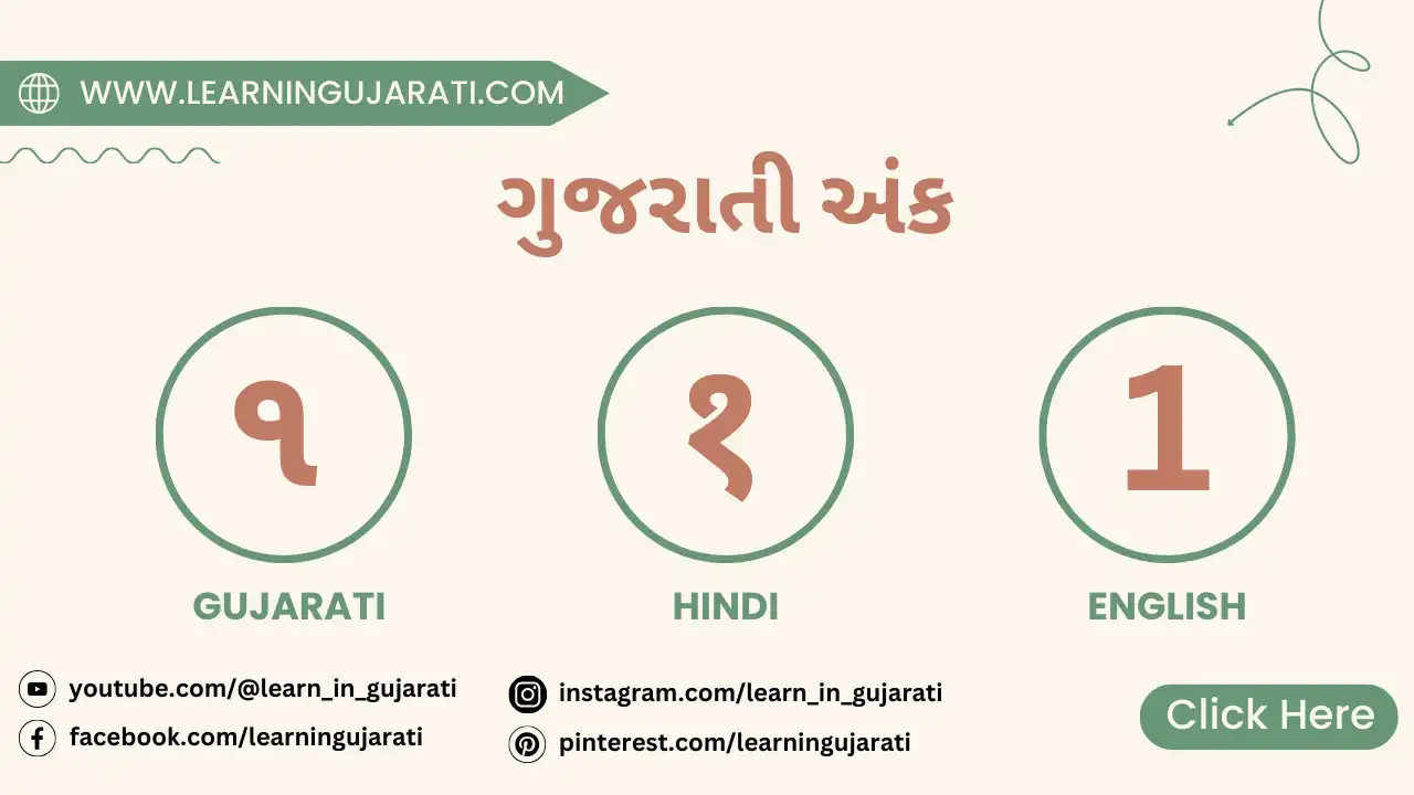 gujarati numbers with hindi and english